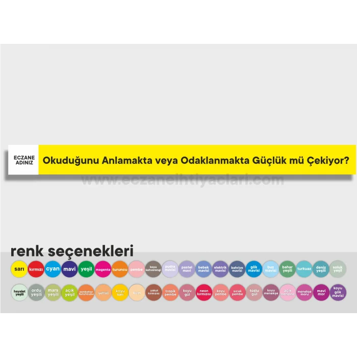 Okuduğunu Anlamakta veya Odaklanmakta Güçlük mü Çekiyor?