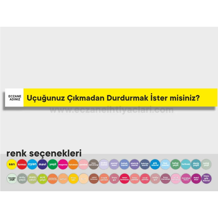 Uçuğunuz Çıkmadan Durdurmak İster misiniz?