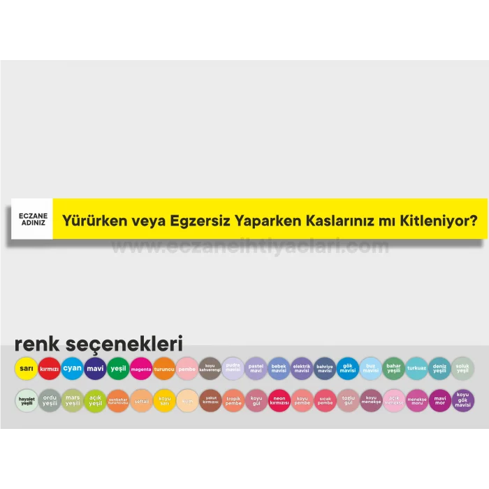 Yürürken veya Egzersiz Yaparken Kaslarınız mı Kitleniyor?