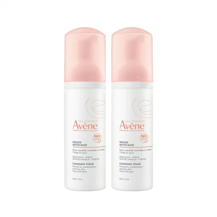 Avène Mousse Nettoyante Cleansing Foam 150 ml - İkili Paket