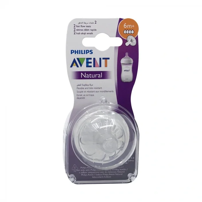 Avent Natural Biberon Emziği 6 Ay+ 2li