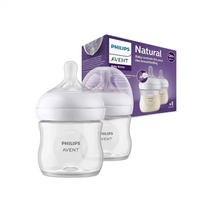 Avent Natural Response Doğal Tepkili PP 2li Biberon Seti 0 Ay 125 ml