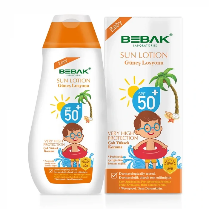 Bebak Baby Sun Güneş Losyonu SPF50+ 200 ml