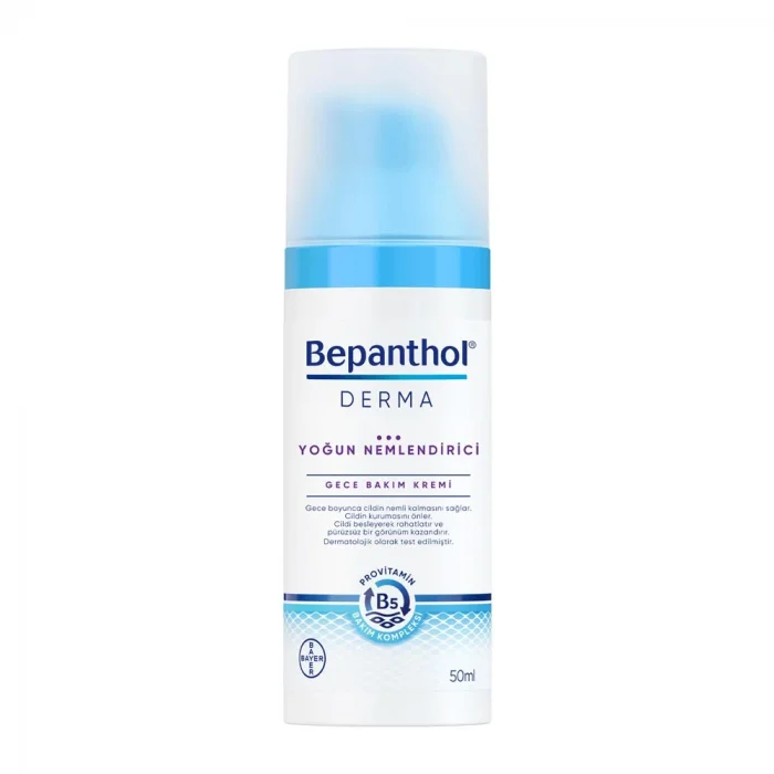Bepanthol Derma Yoğun Nemlendirici Gece Bakım Kremi 50 ml