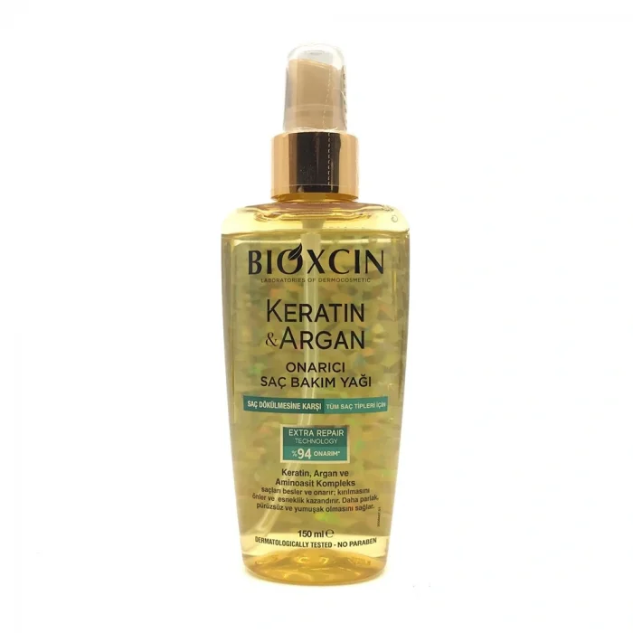 Bioxcin Saç Bakım Yağı Onarıcı Keratin  Argan 150 ml