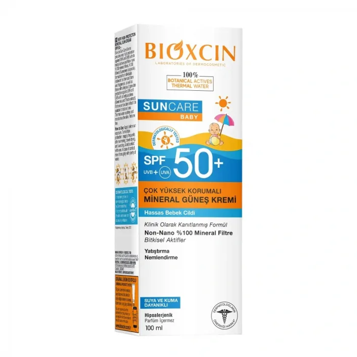 Bioxcin Sun Care Baby Minarel Güneş Kremi SPF15 100 ml