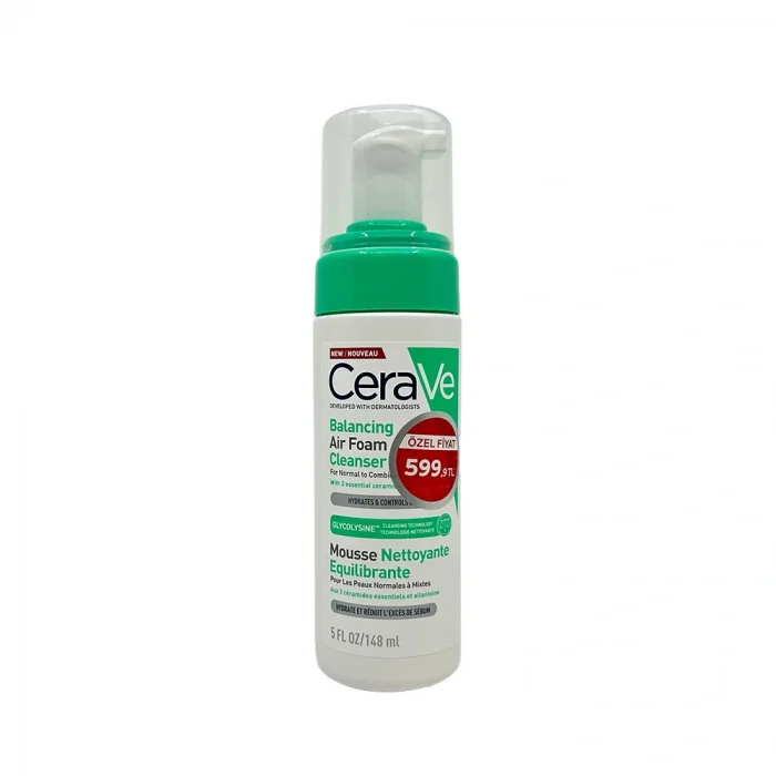 Cerave Balancing Air Foam Cleanser 148 ml - 599,90 TL İndirim Etiketli
