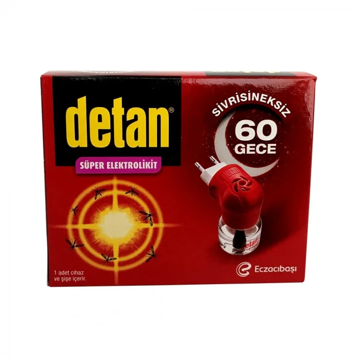 Detan 60 Gece Süper Elektrolikit Cihaz + Yedek
