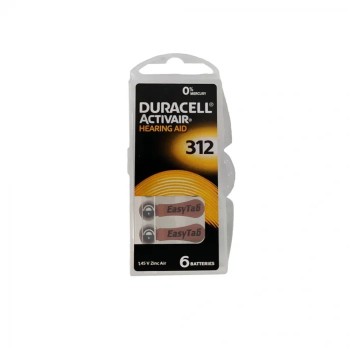 Duracell İşitme Cihazı Pili 312