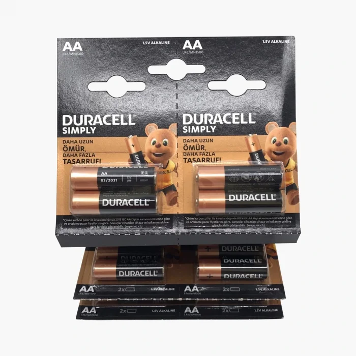 Duracell Simply AA 20li Kartela