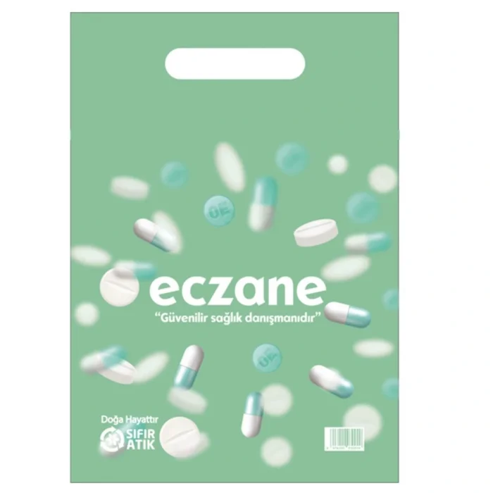 Eczane El Geçme Orta Boy Kapsüllü 22*32 cm 220 Adet