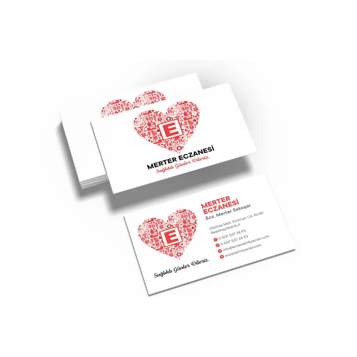 Eczane Kartvizit No:102 1000 Adet