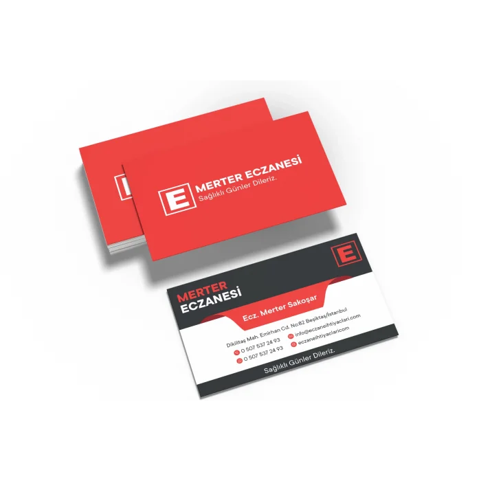 Eczane Kartvizit No:103 1000 Adet