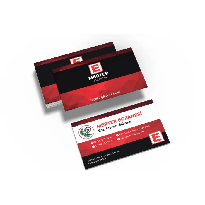 Eczane Kartvizit No:113 1000 Adet