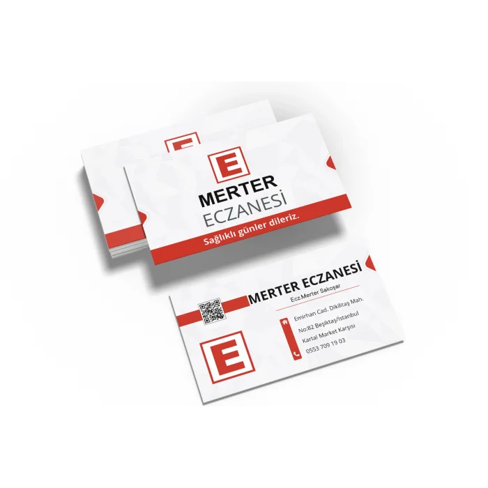 Eczane Kartvizit No:122 1000 Adet
