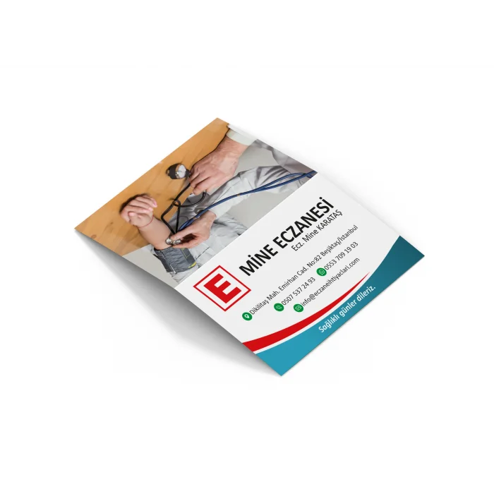 Eczane Kartvizit No:77 1000 Adet