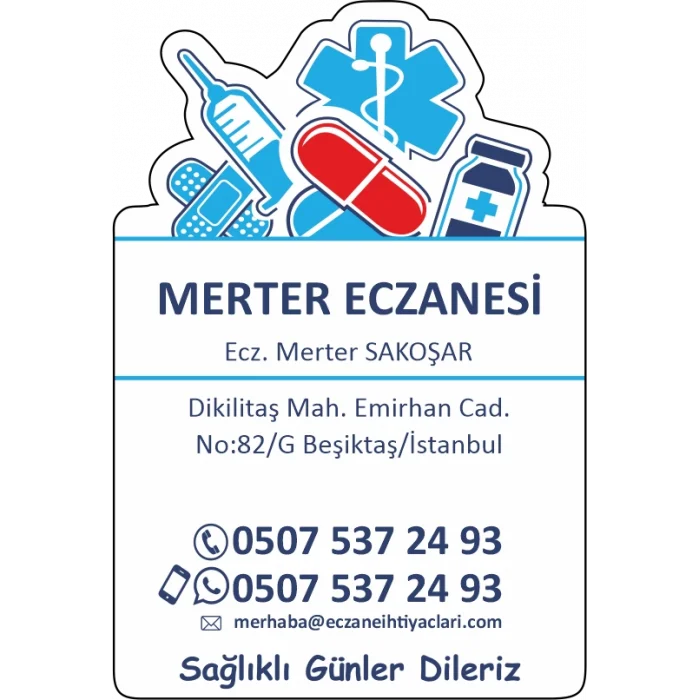 Eczane Magnet No:24 - 1000 Adet