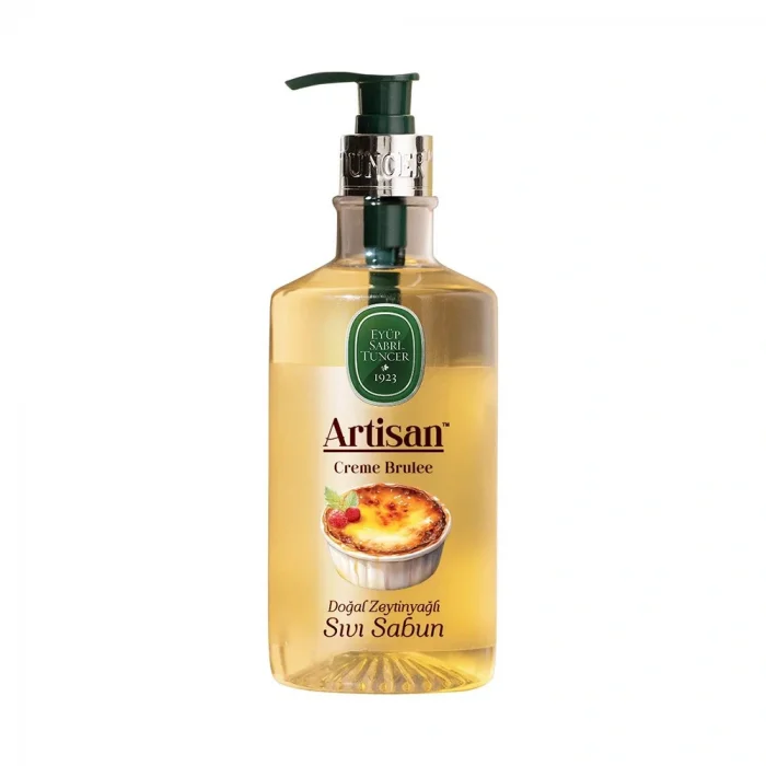Eyüp Sabri Tuncer Artisan Doğal Zeytinyağlı Sıvı Sabun Creme Brulee 600 ml