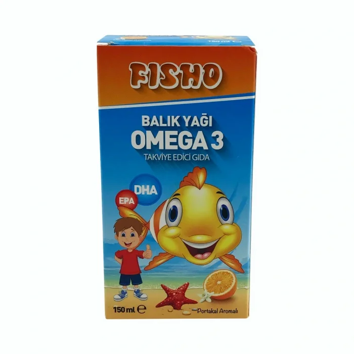 Fisho Balık Yağı Şurubu 150 ml