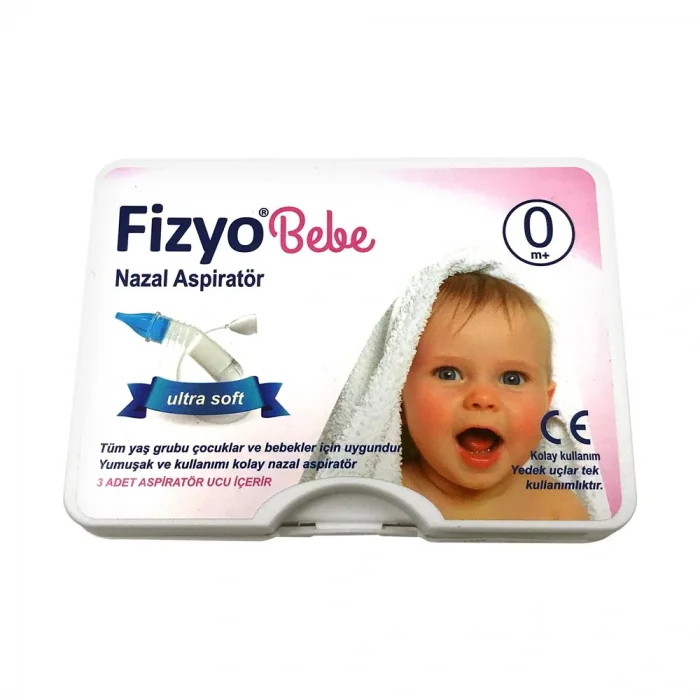 Fizyo Bebe Nazal Aspiratör + 3 Adet Yedek Uç