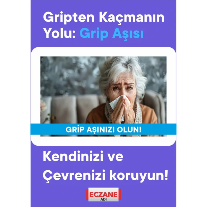 Grip Aşısı Posteri No:4