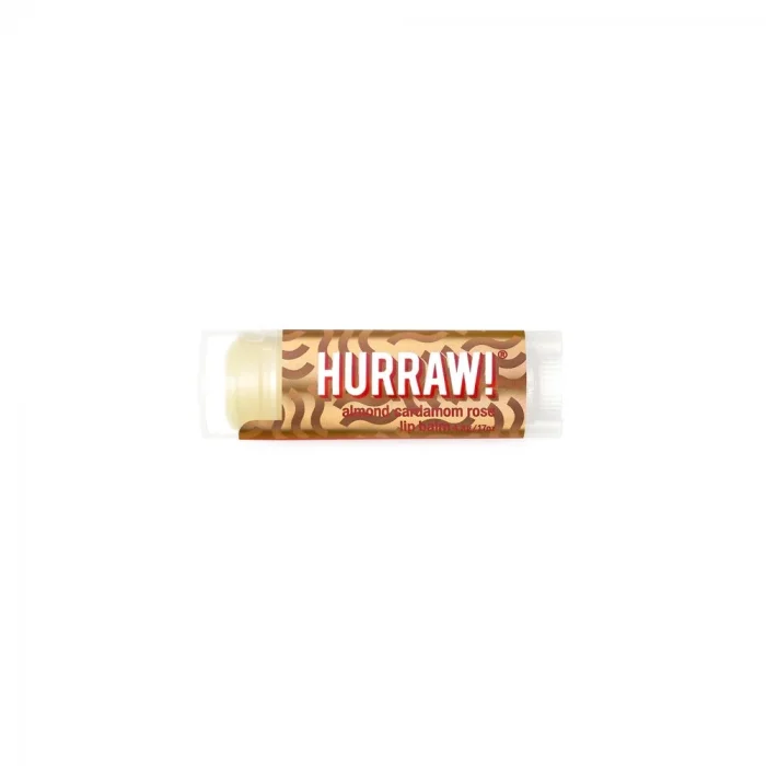 Hurraw Lip Balm Almond Cardomom Rose