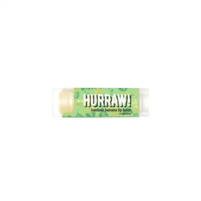 Hurraw Lip Balm Baobab Muz