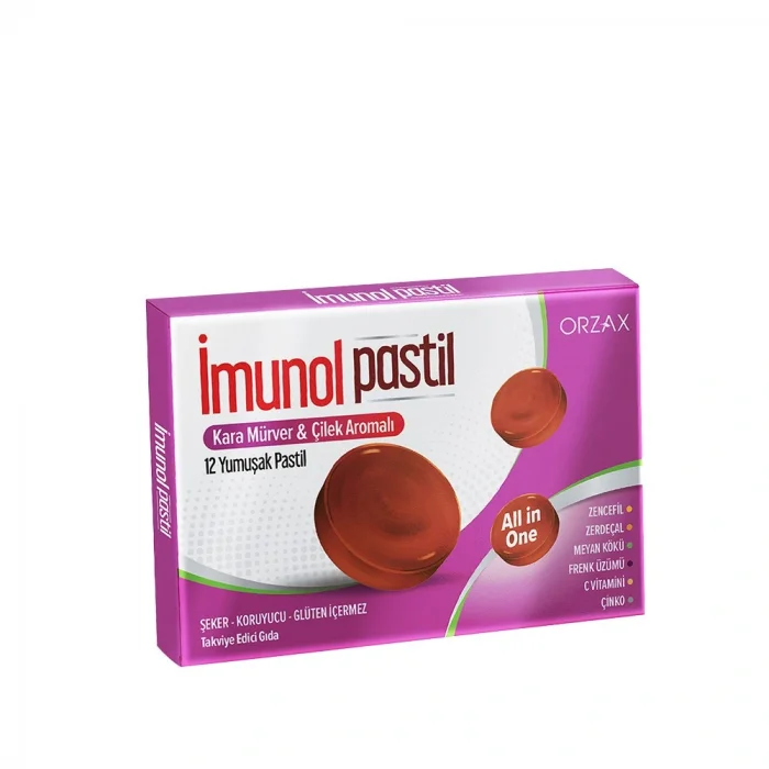 İmunol Karamürver  Çilek 12 Pastil