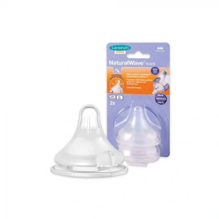 Lansinoh Natural Wave Biberon Emziği Hızlı Akışlı