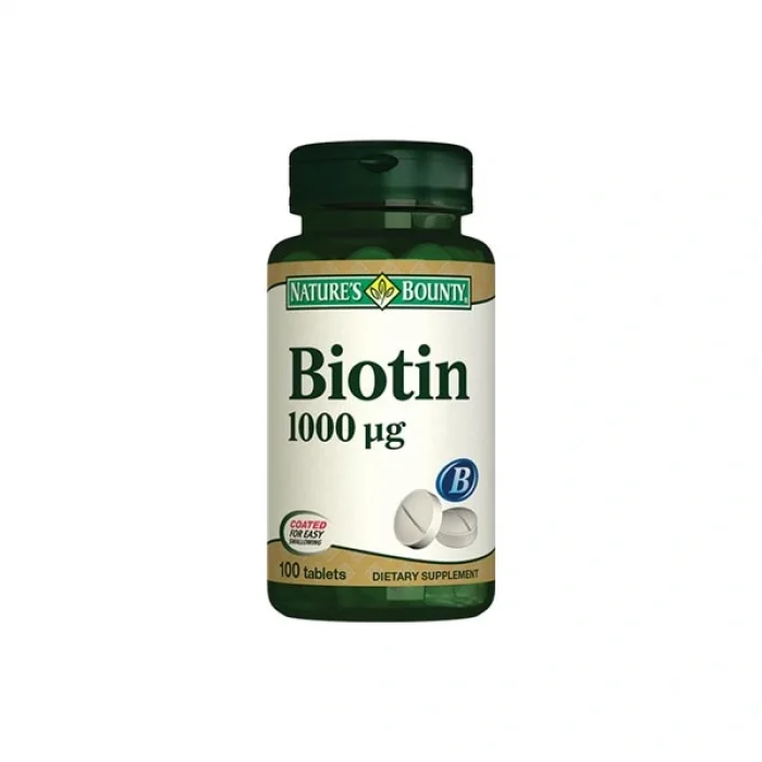 Natures Bounty Biotin 1000 ug 100 Tablet