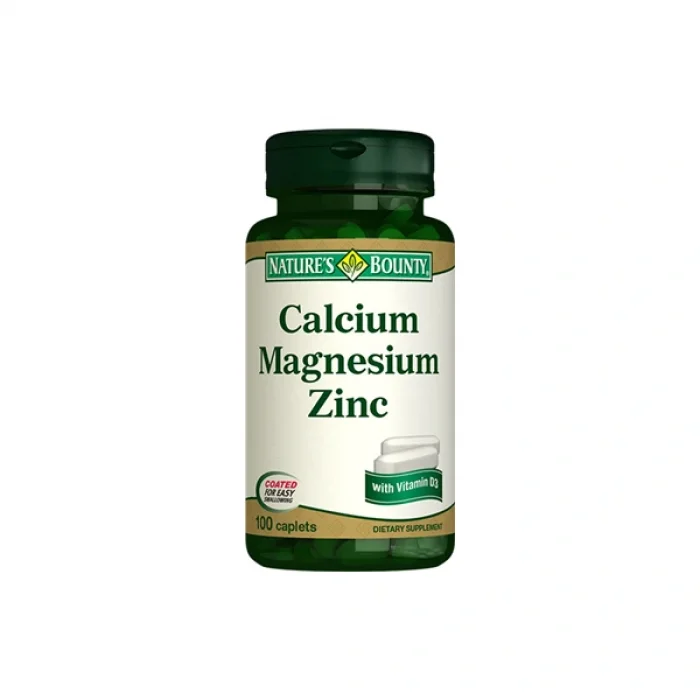 Natures Bounty Calcium Magnesium Zinc 100 Tablet