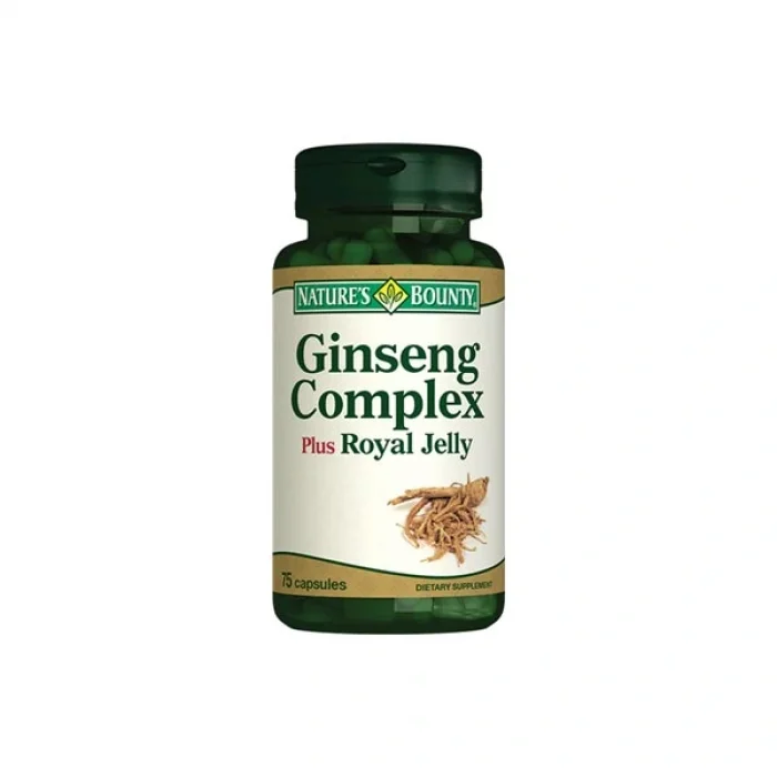 Natures Bounty Ginseng Complex Plus Royal Jelly 75 Kapsül