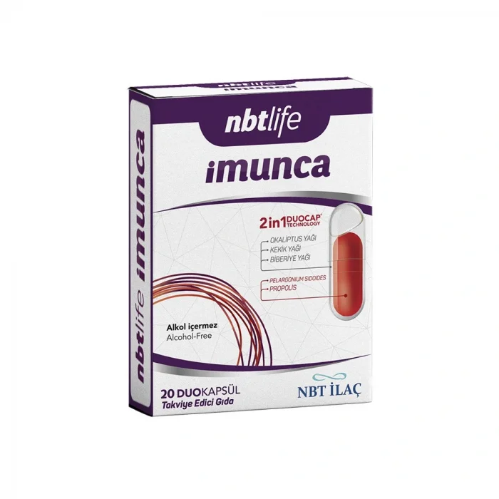 NBT Life Imunca 20 Duo Kapsül
