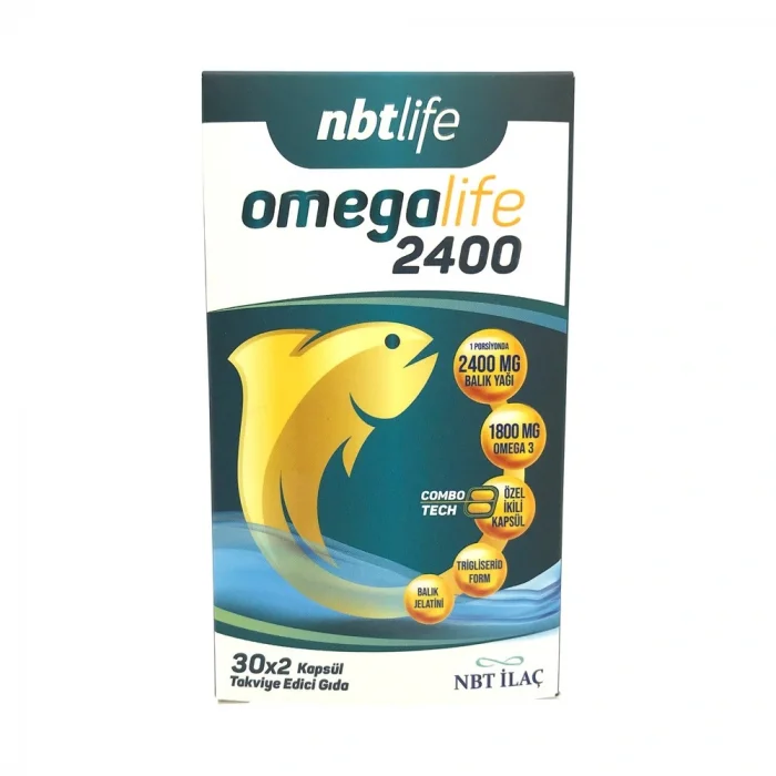 NBT Life Omegalife 2400 60 Kapsül