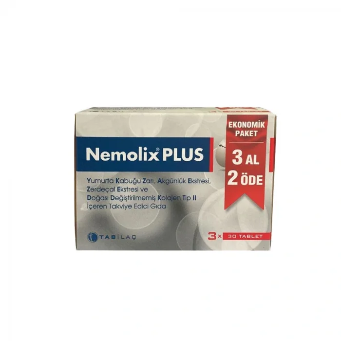 Nemolix Plus 30 Tablet - 3 Al 2 Öde