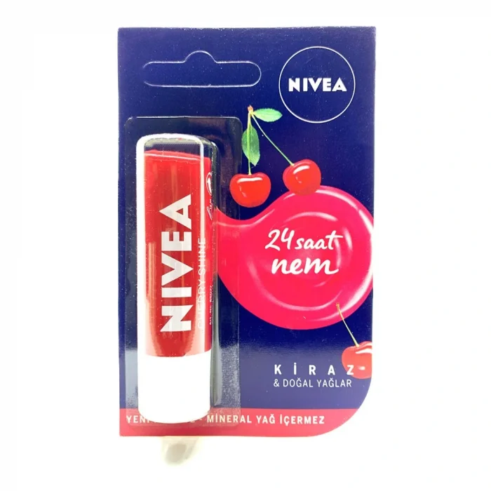Nivea Lip Stick Kiraz 24 Saat Nem