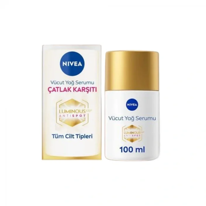 Nivea Luminous 630 Çatlak Karşıtı Vücut Yağ Serumu 100 ml