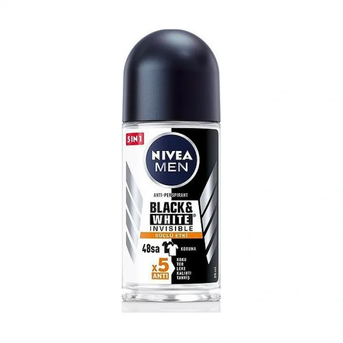 Nivea Men Black White Invisible Güçlü Etki Roll-On 50 ml