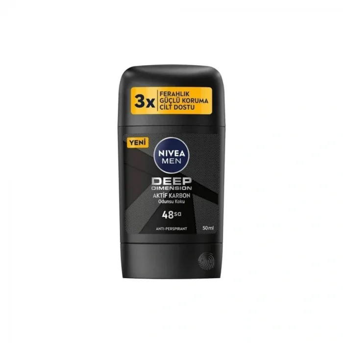 Nivea Men Deep Dimension Aktif Karbon Stick Deodorant 50 ml