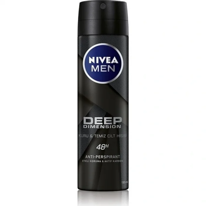 Nivea Men Deodorant Deep Dimension Darkwood Sprey 150ml