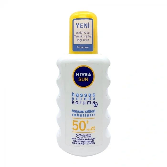 Nivea Sun Hassas Koruma Güneş Spreyi Kokusuz 200 ml
