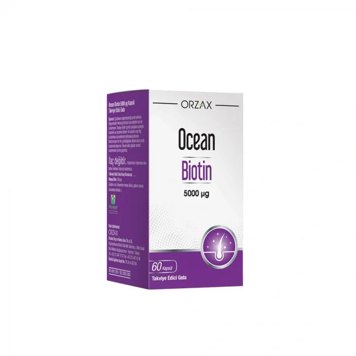 Ocean Biotin 5000 mcg 60 Kapsül