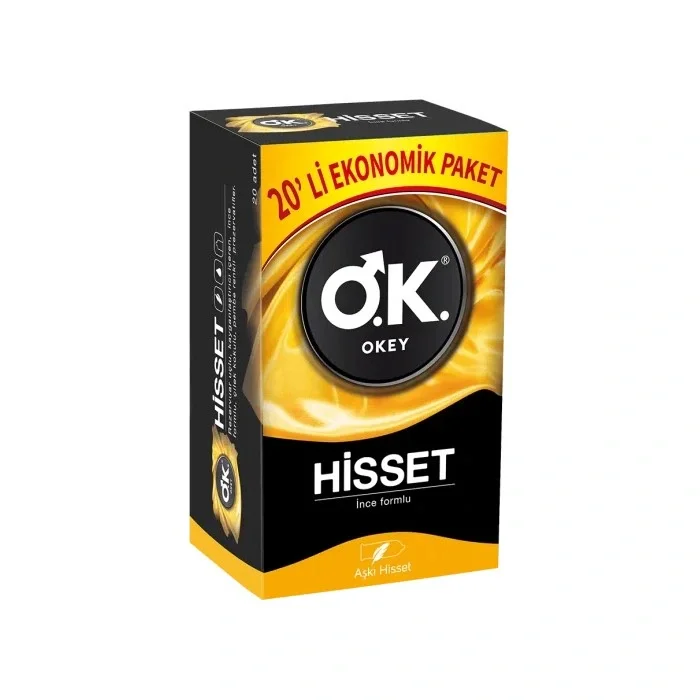 Okey Prezervatif Hisset 20li - Ekonomik