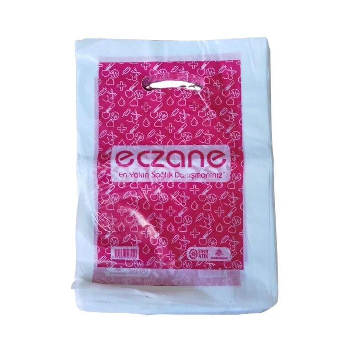 Orta Boy El Geçme Poşet 22*33cm 25 Kg