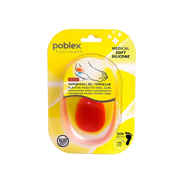 Poblex Yapışkanlı Silikon Jel Topukluk - Kadın
