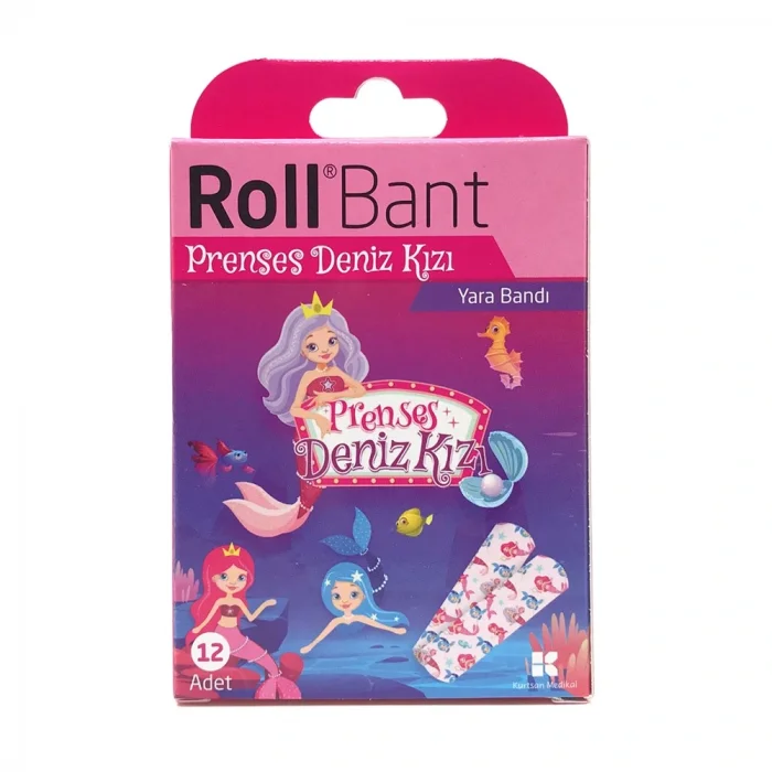 Roll Bant Yara Bandı Prenses Deniz Kızı 12li