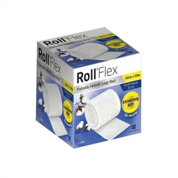 Roll Flex Sargı Bezi 10cm x 50m