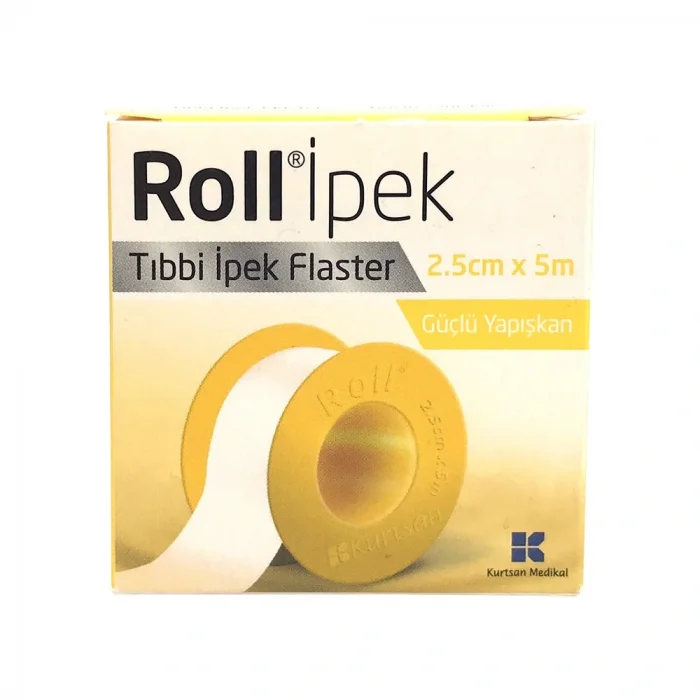Roll İpek Tıbbi Flaster 5m x 2,5cm