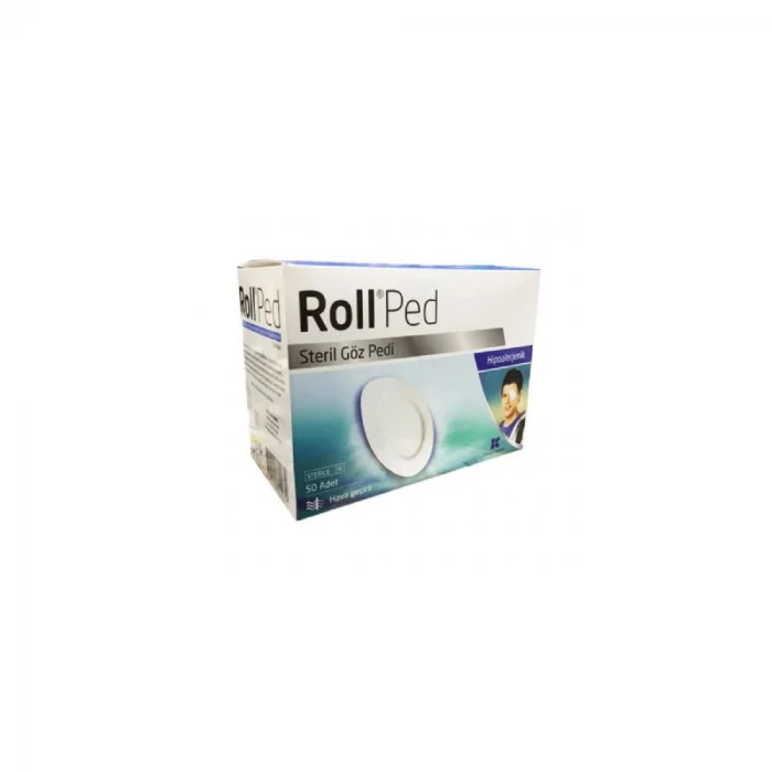 Roll Ped Steril Göz Pedi 50li
