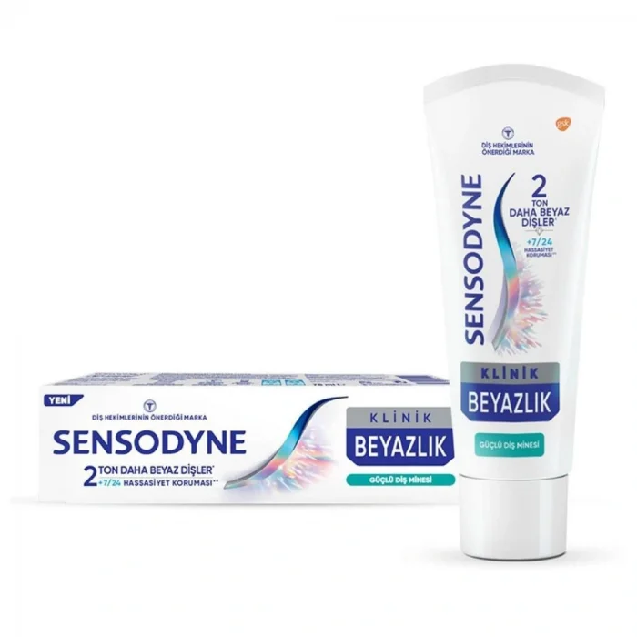 Sensodyne Klinik Beyazlık Güçlü Diş Minesi Macun 75 ml